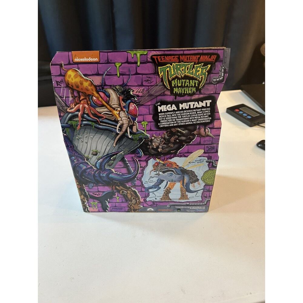 Teenage Mutant Ninja Turtles TMNT Mutant Mayhem Mega Mutant Super Fly 8" Figure - Picture 2 of 3